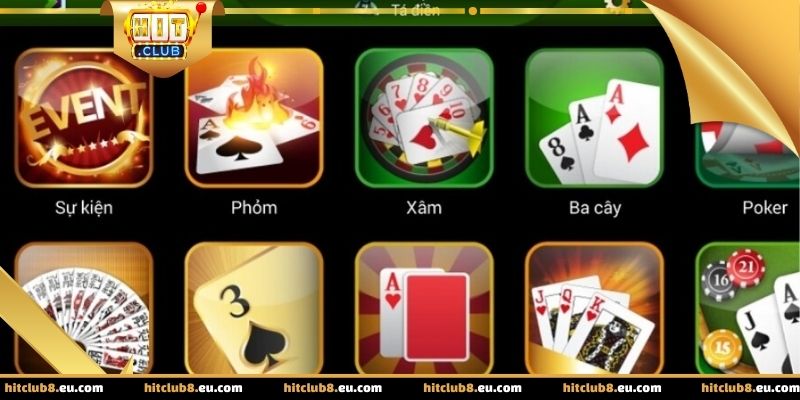 Game bài hitclub – Trải nghiệm quen thuộc, nhịp chơi rõ ràng và dễ làm quen 1 kho game bai da dang quen thuoc